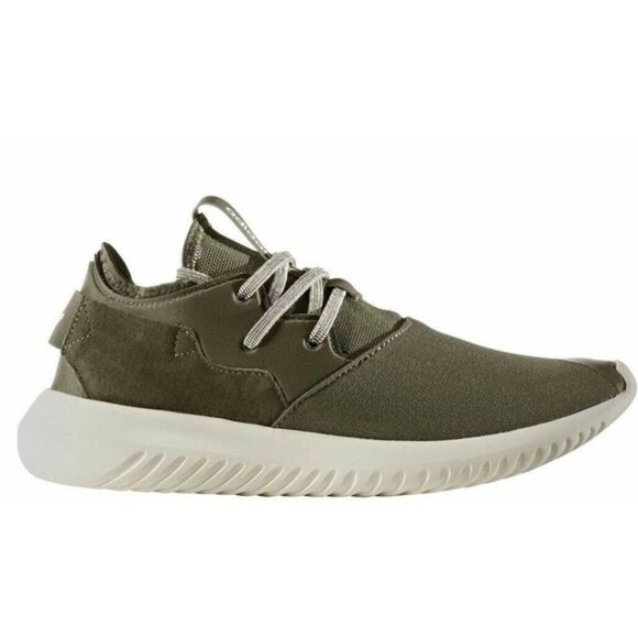 ADIDAS Original Tubular Entrap Lace Up Womens Olive Sz 5 - Picture 1 of 12